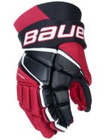 Rukavice Bauer Vapor 3X S22 SR, Senior, 14", čierna-červená