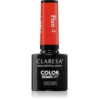 Claresa SoakOff UV/LED Color Fluo Gel-Nagellack Farbton 4 5 g