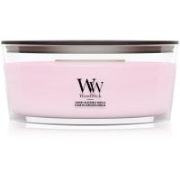 Woodwick Cherry Blossom & Vanilla ароматна свещ с дървен фитил 453.6 гр.