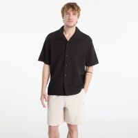 Koszula Calvin Klein Jeans Ss Hd Cotton Waffle Camp Shirt Black XL