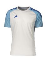 ADIDAS PERFORMANCE Tehnička sportska majica  sivkasto plava / kraljevsko plava / bijela