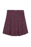 Tommy Hilfiger Skirt - ABO ALLOVER HEART VISCOSE SKIRT blue