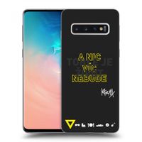 Silikónový čierny obal pre Samsung Galaxy S10 G973 - Kazma - TOHLE JE ŽIVOT A NIC VÍC NEBUDE