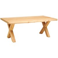 Livetastic JEDÁLENSKÝ STÔL, tíkové drevo, prírodná farba, 200/100/78 cm