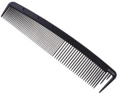 Karbonový hrebeň na vlasy Duko 65CBN - 19,4 cm + darček zadarmo