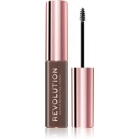 Makeup Revolution Brow Fixer gel za obrvi odtenek Medium Brown 6 ml