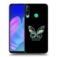 Silikónový čierny obal pre Huawei P40 Lite E - Diamanty Blue