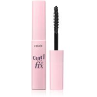 ETUDE Curl Fix Mascara Mini Wasserfester Mascara für mehr Volumen und für lange Wimpern Farbton 03 Gray Brown 4 g