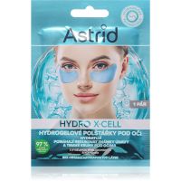 Astrid Hydro X-Cell wkładki hydrożelowe przeciw cieniom pod oczami 1 para