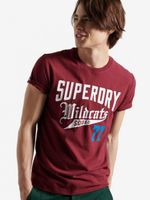 SuperDry Collegiate Graphic Majica crvena