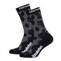 HORSEFEATHERS Ponožky Julp STR - black BLACK velikost 8 - 10