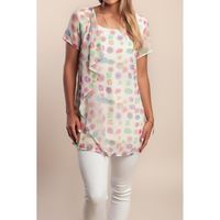 Bluza S Printom, Bijela