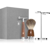Mühle RYTMO Ash Pure Badger Rasierset