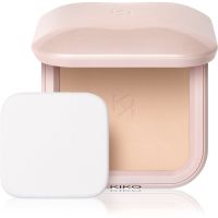 KIKO Milano Skin Lover Refining Face Powder Foundation kompaktowy podkład pudrowy z matowym wykończeniem odcień 02 Blanched Almond 10 g
