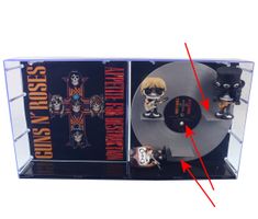 Figuren (Set) Guns N' Roses - POP! - Appetite for Destruction - BESCHÄDIGT