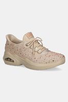 Skechers sneakers M-UNO - RHINESTONED AIR culoarea bej, 186070