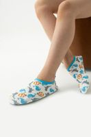 22256 Dewberry Non-Slip, Pool and Sea Shoes for Kids-BLUE