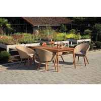 Gardenson ZÁHRADNÁ SÚPRAVA drevo, kov, plast, textil