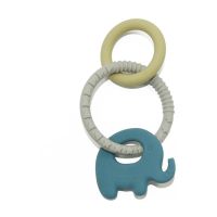 Petite&Mars Silicone teether прорізувач Elefi 0 m+ 1 кс