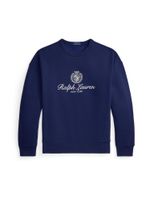 Polo Ralph Lauren Sweater majica  mornarsko plava / bijela