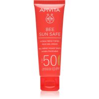 Apivita Bee Sun Safe Hydra Face Tinted SPF50 tonirana gel krema SPF 50 50 ml