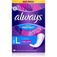 Always Daily Protect Long Fresh Scent дамски превръзки парфюмиран 48 бр.