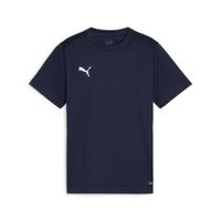 PUMA Tehnička sportska majica 'TeamGoal'  noćno plava / bijela