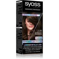 Syoss Color Metallic Collection перманентна фарба для волосся відтінок 3-89 Bronze Coffee 1 кс