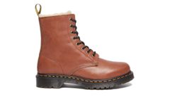 Dr. Martens 1460 Serena Faux Fur Leather Boots