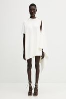 Coperni oversize šaty s viskózou Zero Waste Draped