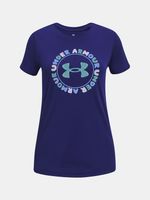 Under Armour UA Tech Wordmark SSC Koszulka dziecięce Niebieski