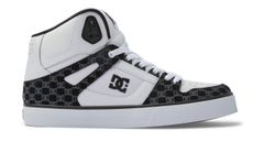 DC Shoes Pure High-Top WC - Pánske - Tenisky DC Shoes - Biele - ADYS400043_BWG - Veľkosť: 42