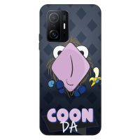 Fashion Case pre Xiaomi 11T - COONDA chlupatka - tmavá