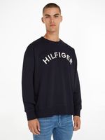 Tommy Hilfiger Arched Crew Majica dugih rukava plava