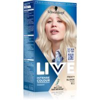 Schwarzkopf LIVE Intense Colour permanentna barva za lase odtenek B11 Frosty Blonde