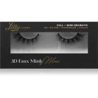 Lilly Lashes 3D Faux Mink künstliche Wimpern Typ Milan 1 Paar