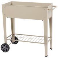TRUHLÍK NA KVETY kov, plast, 88/44/80 cm