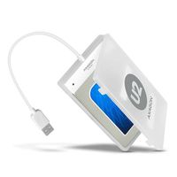 AXAGON ADSA-1S, USB2.0 - SATA HDD/SSD adaptér vrátane. 2.5" puzdrá