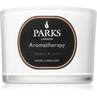 Parks London Aromatherapy Tobacco & Leather lumânare parfumată 80 g