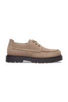 Birkenstock Semišové poltopánky Birkenstock Highwood Moc Lace Low
