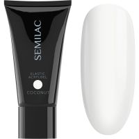 Semilac Elastic Acrylgel гель з ефектом вологого волосся для нігтів відтінок Coconut 30 гр