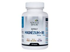 ADELLE DAVIS Magnézium 200 mg a B6 40 mg 100 kapsúl