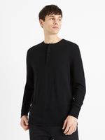 Celio Decanoe Pullover Schwarz