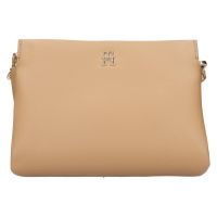 Női Tommy Hilfiger Milados crossbody táska - világosbarna