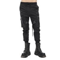 DEVIL FASHION - Herrenhose - Racing Into The Night Punk Studded XL