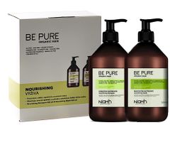 Darčeková sada na starostlivosť o suché a oslabené vlasy Niamh Be Pure Nourishing (1352B) + darček zadarmo