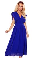 Dress with pleats and neckline Numoco