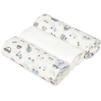Babymatex Muslin Design plienka Cars 3 ks