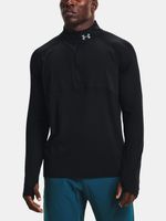 Under Armour Qualifier Run 2.0 1/2 Zip Majica crna