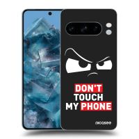 Silikónový čierny obal pre Google Pixel 10 Pro - Cloudy Eye - Transparent